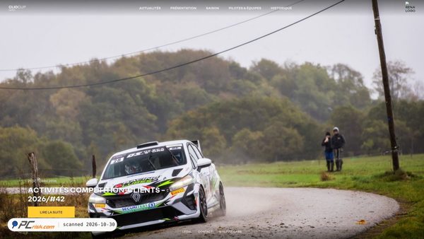 cliocup.fr screenshot