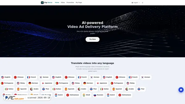 clipverse.it.com screenshot