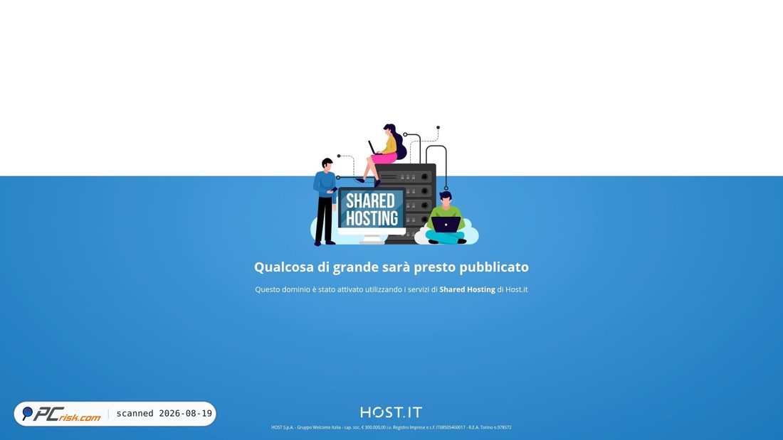 Zrzut ekranu cloudappleid.sviluppo.host