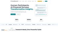 Captura de ecrã de cloudresearch.com
