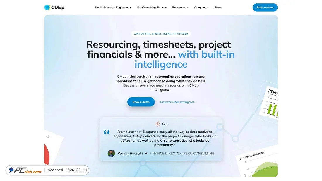Screenshot of cmap.io