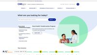 cms.gov screenshot
