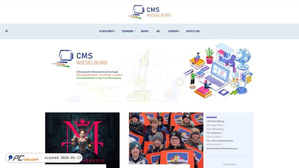 cmswieselburg.at screenshot