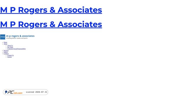 Captura de coastsandports.com.au
