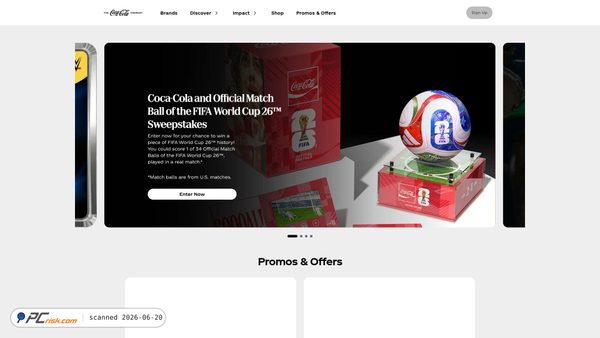 coca-cola.com screenshot