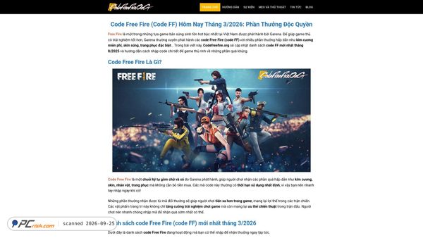 codefreefire.org screenshot