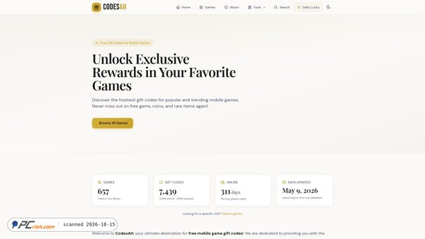 codesah.com Screenshot