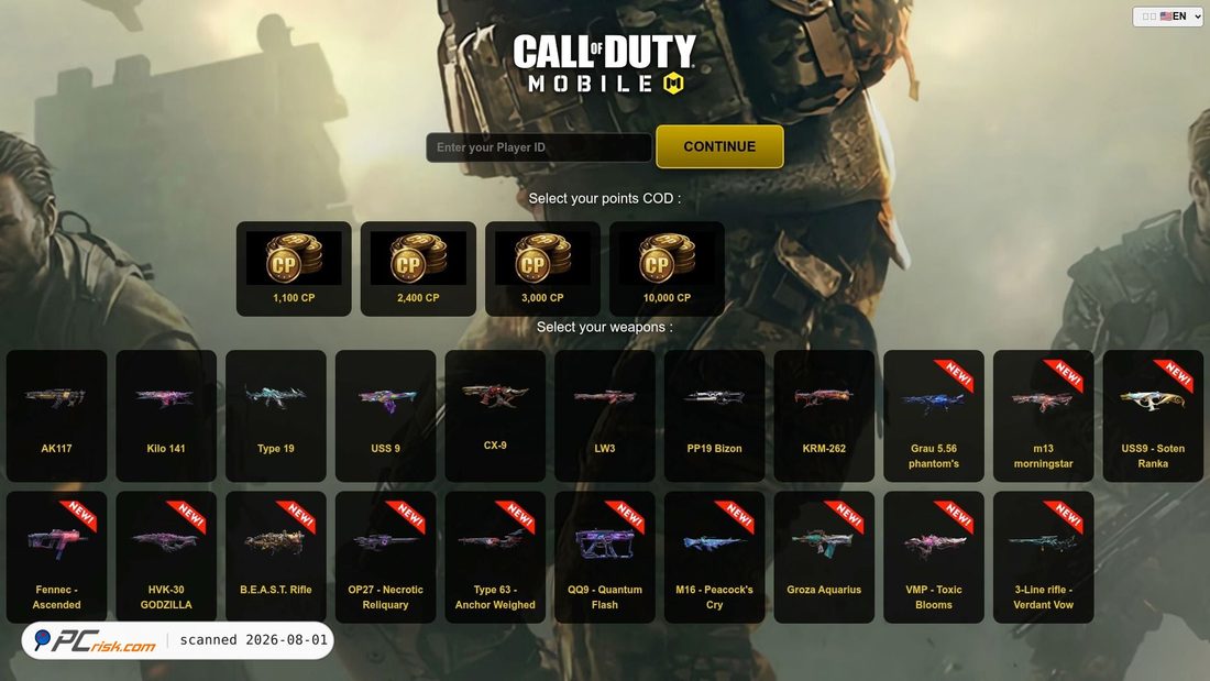 Screenshot of codmu.com