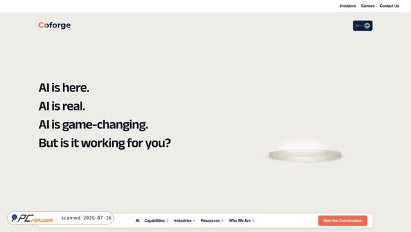 coforge.com screenshot