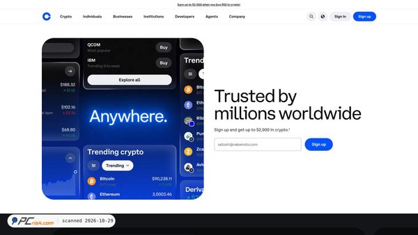 coinbase.com screenshot
