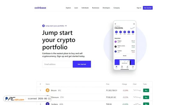 coinbase_x_login.godaddysites.com screenshot
