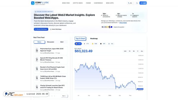 coinplurk.com screenshot