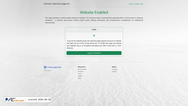 coins-claim.com screenshot