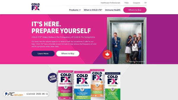 cold-fx.ca screenshot