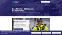 college.police.uk screenshot