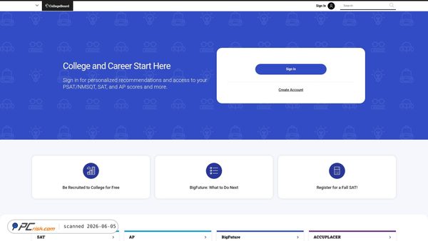 collegeboard.org screenshot