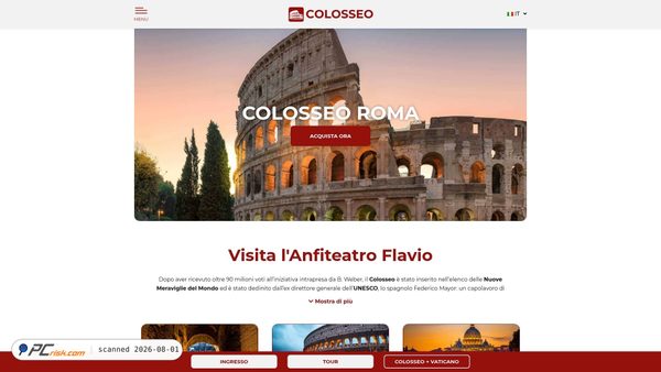 colosseo-roma.it screenshot