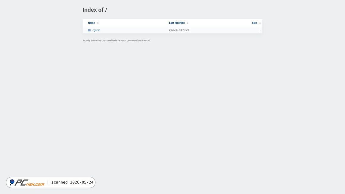 Screenshot of com-start.live