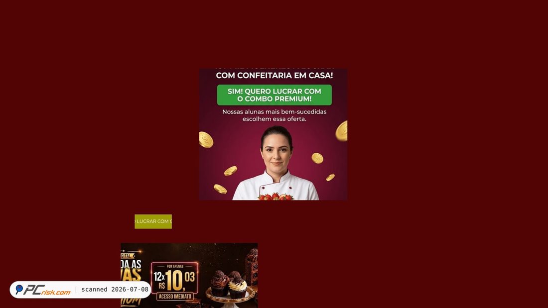 Screenshot of comboreceitas.shop