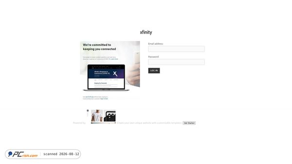 comcastmailin.weebly.com screenshot