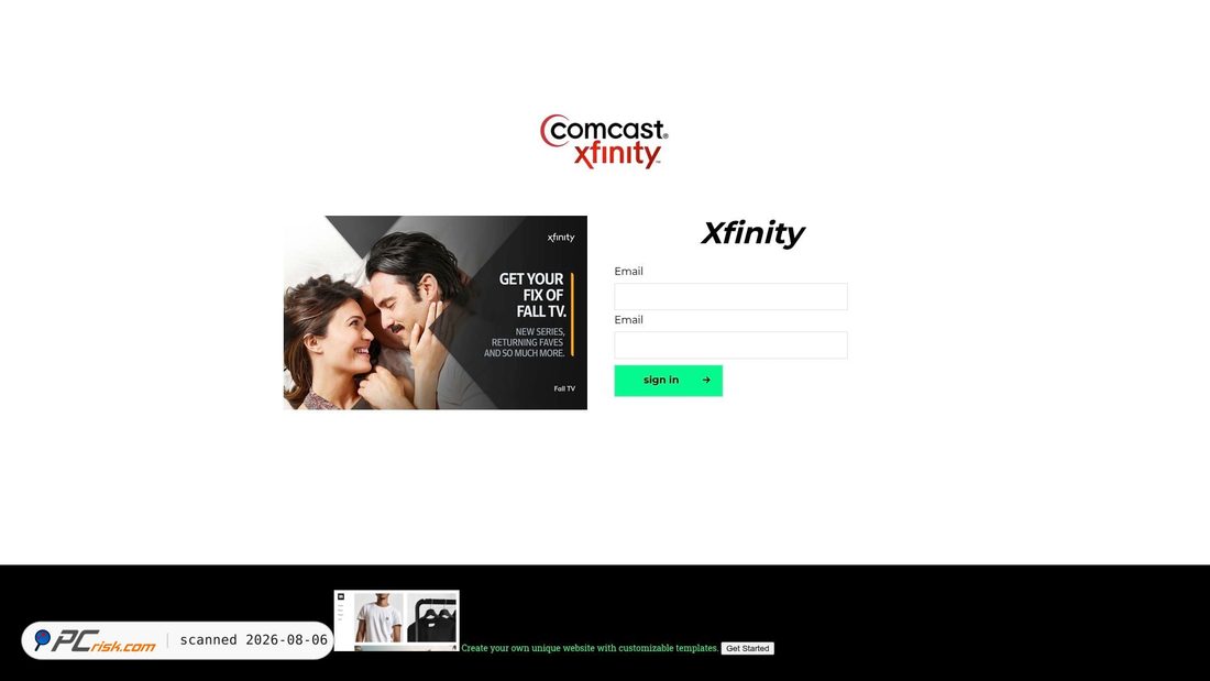 Screenshot of comcastnetwork.weebly.com