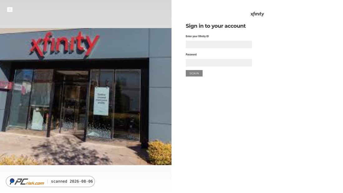 Captura de pantalla de comcastverificationupdate.weebly.com