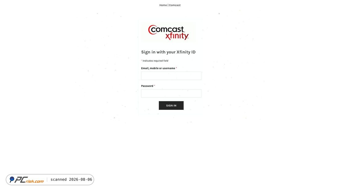 Screenshot of comcastwebmailserver.weebly.com