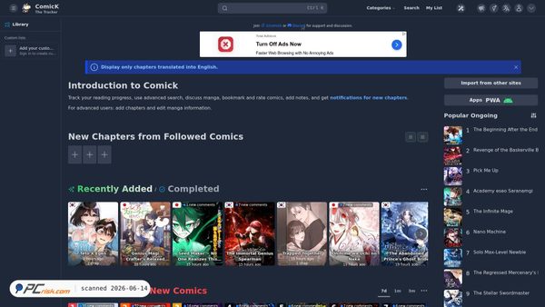comick.io screenshot