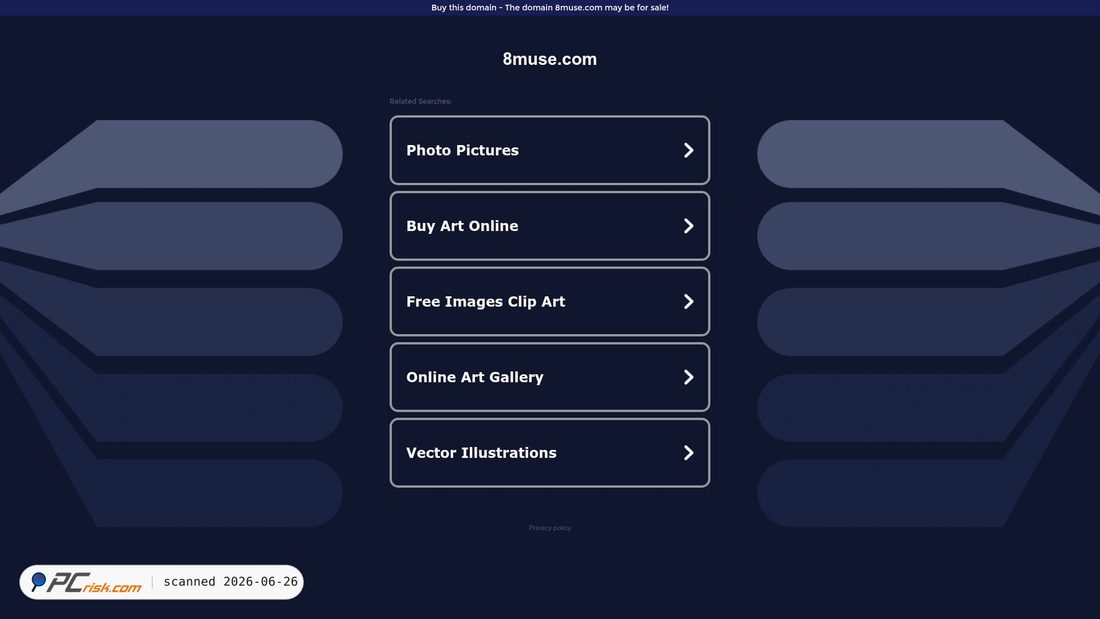 Screenshot of comics.8muse.com