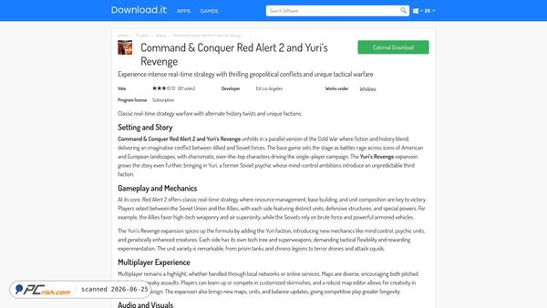 command-and-conquer-red-alert-2-and-yuris-revenge.en.download.it screenshot