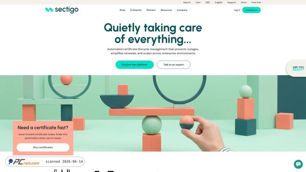 comodoca.com screenshot