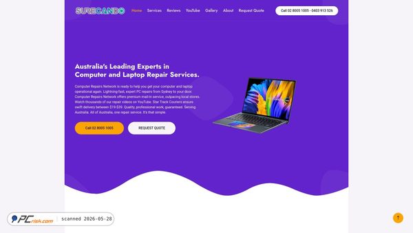 computerrepairsnetwork.com.au screenshot