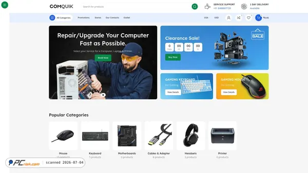 comquik.com screenshot