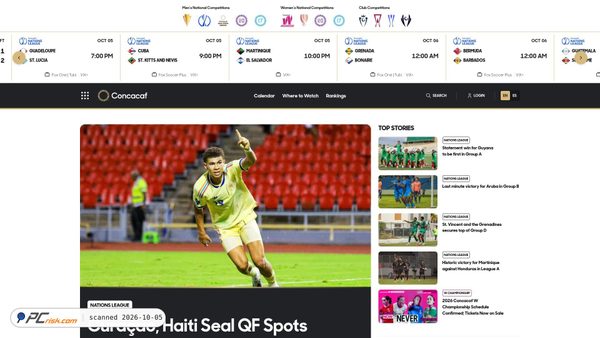 Is livescore.com Safe? Security Scan Report | PCrisk