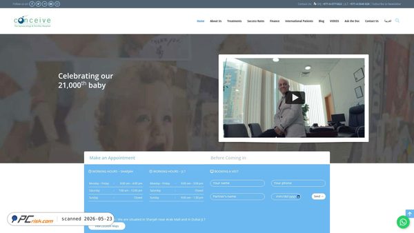 conceiveivf.com screenshot