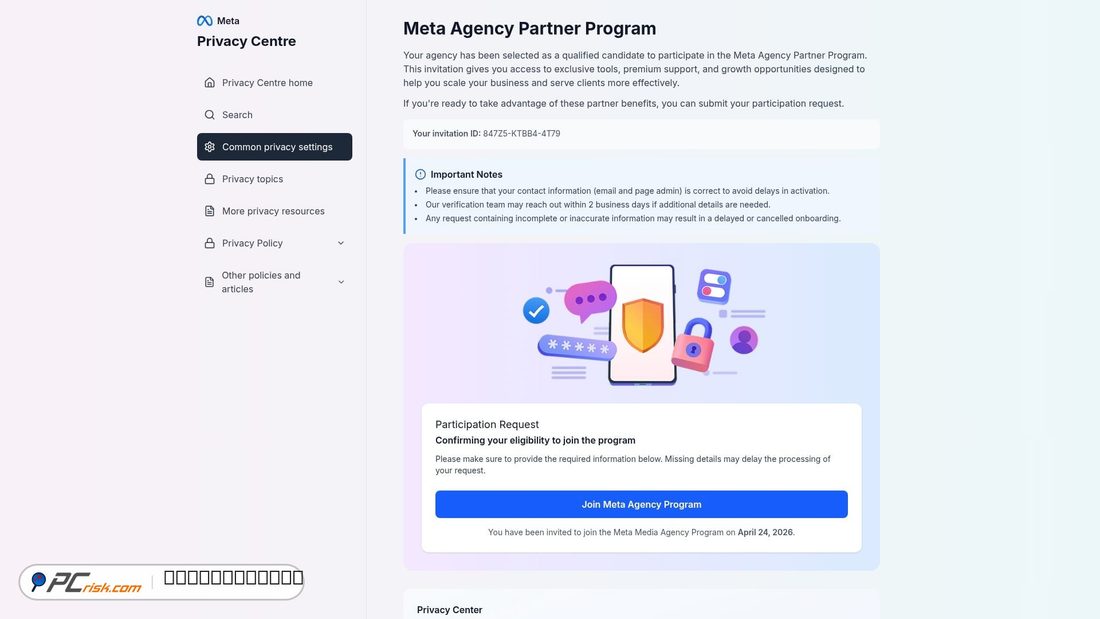 Zrzut ekranu confirmed.invoice-partners-agency.com