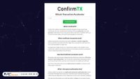 confirmtx.net screenshot