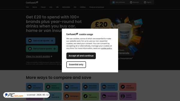 confused.com screenshot