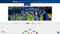 Captura de ecrã de conmebol.com