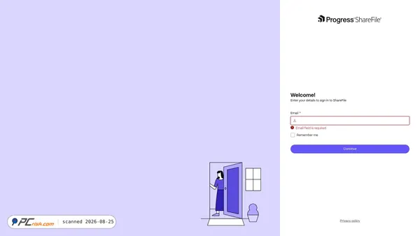 conniewang.sharefile.com screenshot