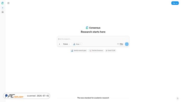 consensus.app screenshot