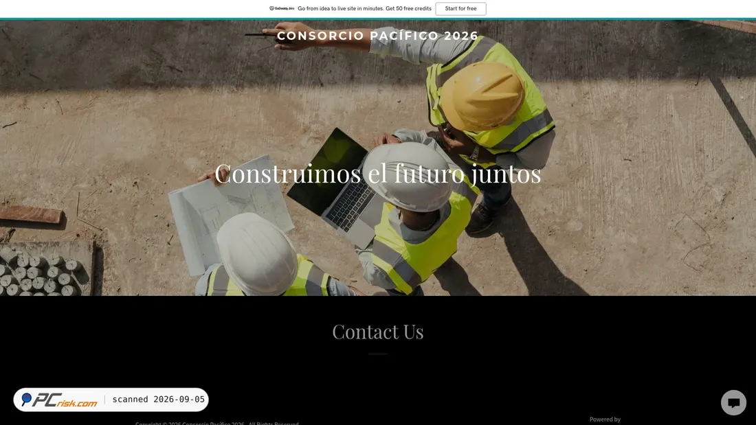 Screenshot von consorciopacifico2026.com