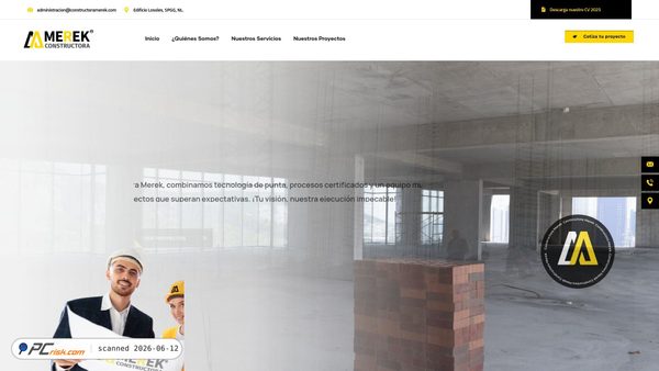 constructoramerek.com screenshot