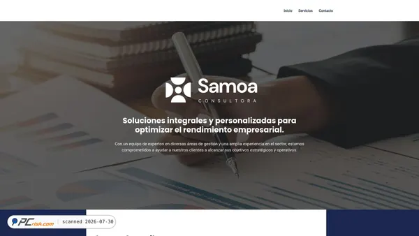 consultorasamoa.com screenshot