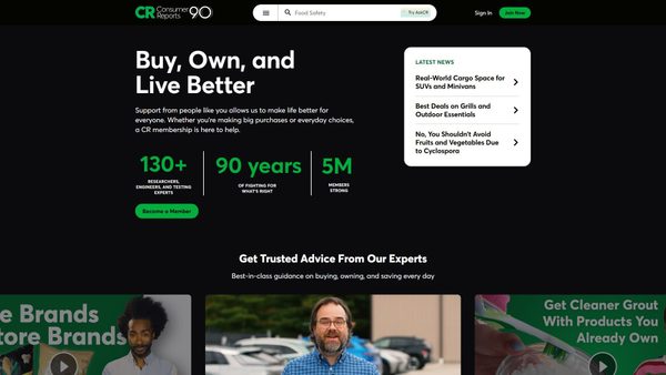 consumerreports.org screenshot