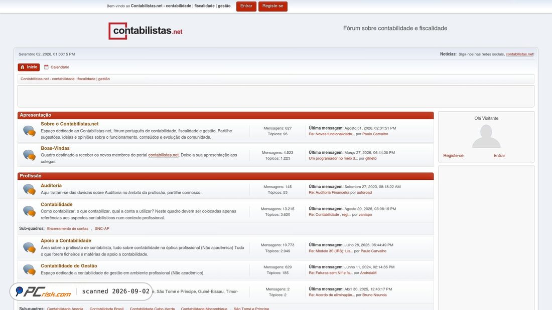 Zrzut ekranu contabilistas.info