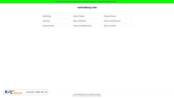 contreberg.com screenshot
