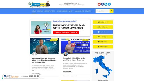 contributiregione.it screenshot