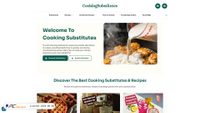 cookingsubstitutes.net screenshot