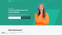Captura de ecrã de coomer.com